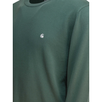 Pulovere pentru Barbati - Pulovere Carhartt Crew-neck sweater with logo Green Barbati (BM 18067455) - B-mall.ro