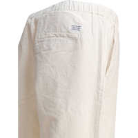 Pantaloni casual pentru Barbati - Pantaloni casual Norse Projects Ezra Relaxed Cotton Linen Trouser White Barbati (BM 18067497) - B-mall.ro