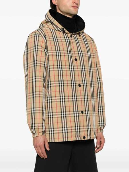 Jachete Burberry Reversible waterproof Jacket ARCHIVE BEIGE IP CHK Barbati (BM 18067645) 3