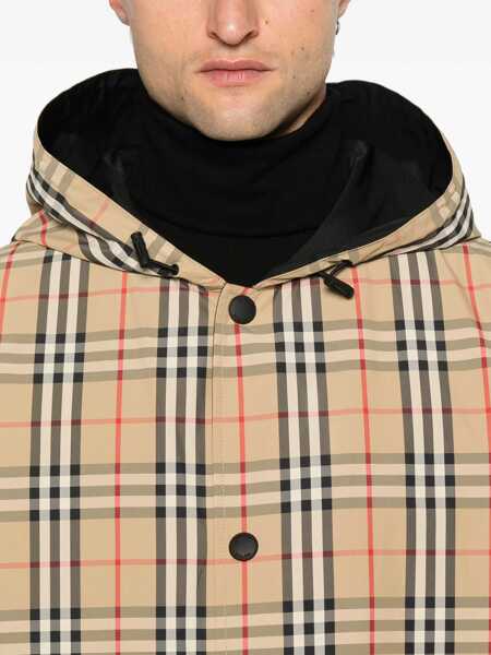 Jachete Burberry Reversible waterproof Jacket ARCHIVE BEIGE IP CHK Barbati (BM 18067645) 5