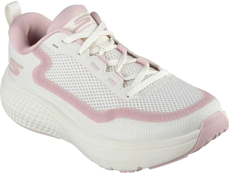 Pantofi alergare SKECHERS Go Run Supersonic Max Natural/Pink White/Pink Femei (BM 18067987) 1