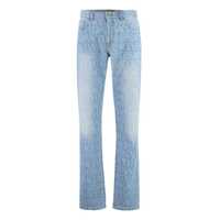 Blugi Versace 5-Pocket Straight-Leg Jeans Barbati