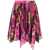Versace Versace Printed Pleated Skirt MULTICOLOR