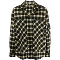 Camasi Versace Wool Blend Overshirt Barbati