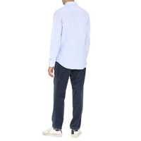 Camasi THE (ALPHABET) pentru Barbati - Camasi THE ALPHABET The Alphabet The Shirt - Oxford Cotton Shirt BLUE Barbati (BM 18068718) - B-mall.ro