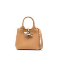 Genti de mana Longchamp Le Roseau Xs Leather Handbag Femei