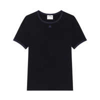 Tricouri Courrèges Heritage Contrast T-Shirt Femei