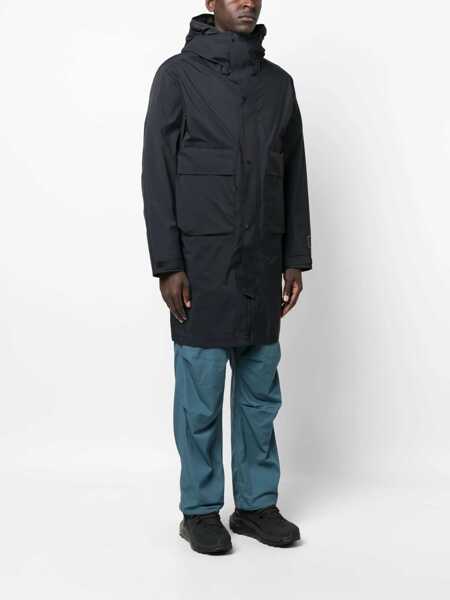 Geci de iarna C.P. Company C.P. Company Technical Fabric Parka With Internal Removable Down Jacket BLUE Barbati (BM 18069171) 3