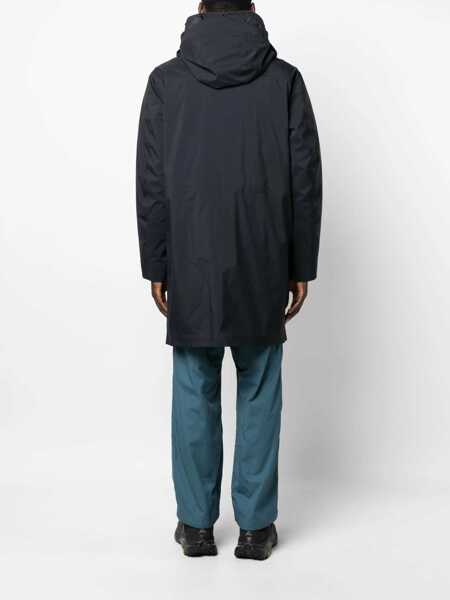 Geci de iarna C.P. Company C.P. Company Technical Fabric Parka With Internal Removable Down Jacket BLUE Barbati (BM 18069171) 4