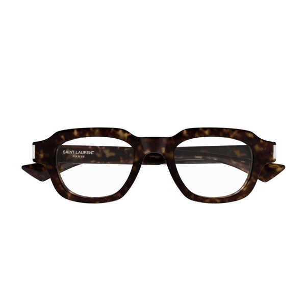 Ochelari de soare Saint Laurent Saint Laurent Sl 791 Opt Linea Sl Logo Eyeglasses Brown Femei (BM 18069270) 2