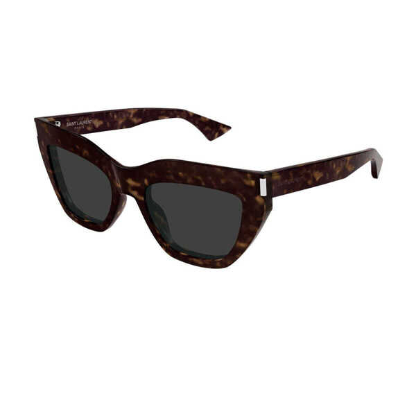 Ochelari de soare Saint Laurent Saint Laurent Sl 759 Linea Corner Angle Sunglasses Brown Femei (BM 18069294) 2