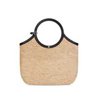 Genti de mana Courrèges Holy Raphia Tote Bag Femei