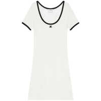 Rochii Courrèges Holistic Contrast Mini Dress Femei