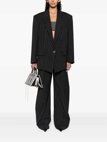 Geci THE ATTICO The Attico Single-Breasted One Button Jacket BLUE Femei (BM 18069711) 2