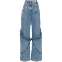 Blugi The Attico Long Trousers Denim Clothing Femei