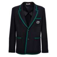 Sacouri Valentino Garavani Wool Single-Breasted Blazer Barbati