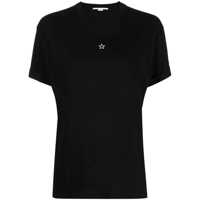 Tricouri Stella McCartney Embroidered Star Detail Cotton T-Shirt Femei