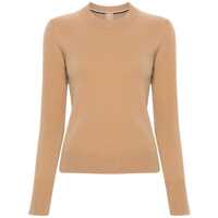 Pulovere Boss Long Sleeve Crew-Neck Sweater Femei
