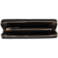 Portofele Bottega Veneta Dama - Portofele Bottega Veneta Bottega Veneta Leather Zip-Around Wallet Black Femei (BM 18070707) - B-mall.ro