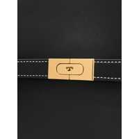 Genti de mana Tory Burch Dama - Genti de mana Tory Burch Tory Burch Double Lee Radziwill Leather Handbag Black Femei (BM 18070824) - B-mall.ro