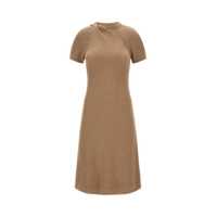 Rochii Stella McCartney Ribbed Knit Midi Dress Femei