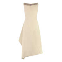 Rochii Bottega Veneta Cotton Midi-Dress Femei