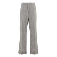 Pantaloni casual Bottega Veneta Wool And Silk Flares Pants Femei