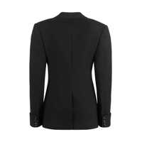 Geci Bottega Veneta Dama - Geci Bottega Veneta Bottega Veneta Cotton Blend Single-Breast Jacket Black Femei (BM 18071208) - B-mall.ro