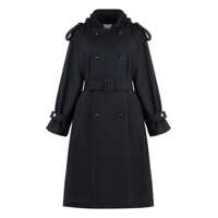 Paltoane Bottega Veneta Gabardine Trench Coat Femei