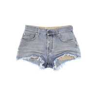 Pantaloni casual Balenciaga Denim Mini Shorts Femei