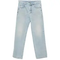 Blugi Saint Laurent Mid Straight-Leg Baggy Jeans Barbati