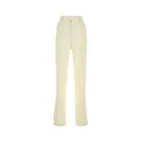 Pantaloni casual Bottega Veneta Linen Trousers Femei
