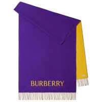 Esarfe Burberry Cashmere Scarf With Fringes Barbati