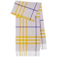Esarfe Burberry Cashmere Scarf With Fringes Barbati