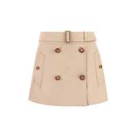 Fuste Burberry Cotton Mini-Skirt Femei