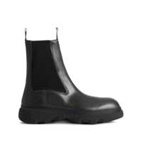 Bocanci Burberry Leather Chelsea Boots Barbati