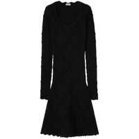 Rochii Burberry Scalloped Detail Dress Femei