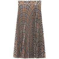 Fuste Burberry Pleated Skirt Femei