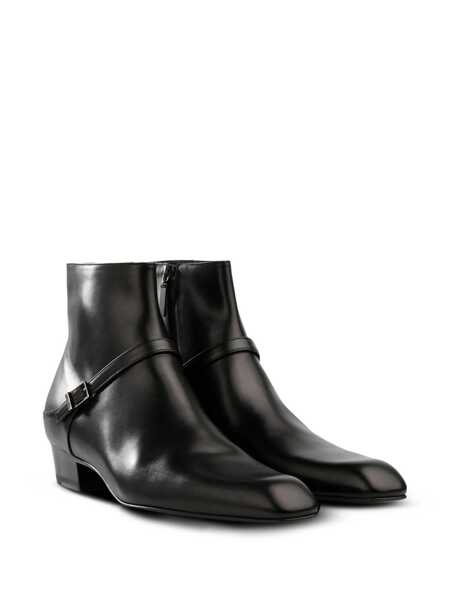 Bocanci Saint Laurent Saint Laurent Boots Black Barbati (BM 18072159) 2