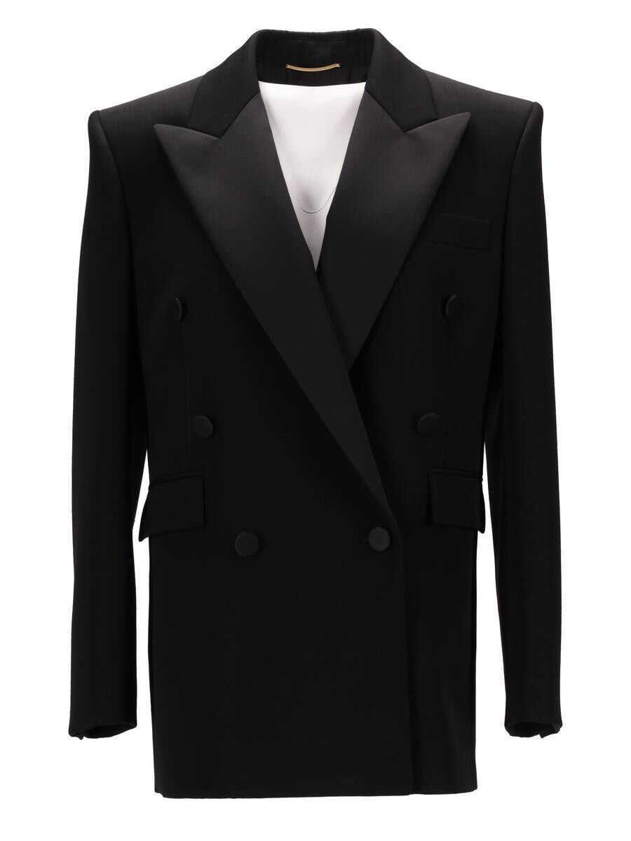 Geci Saint Laurent Saint Laurent Vr20 Tux Version Black Femei (BM 18072216) 1