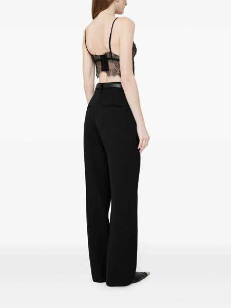 Lenjerie intima ANINE BING Anine Bing Lace Scallop-Hem Bralette Black Femei (BM 18072435) 3