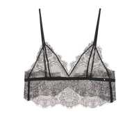 Lenjerie intima Anine Bing Lace Scallop-Hem Bralette Femei