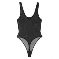Body-uri Anine Bing Alysha Geometric Bodysuit Femei