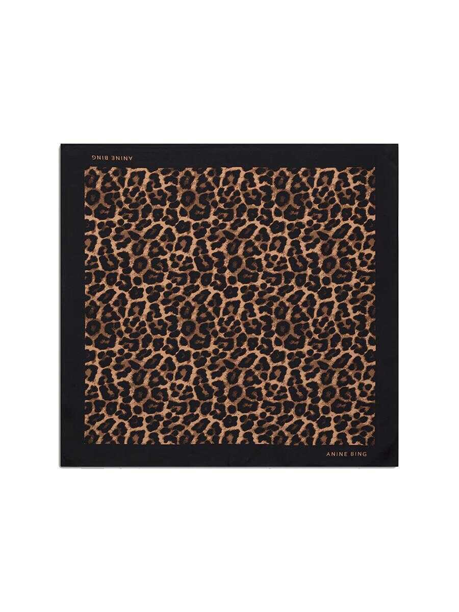Esarfe ANINE BING Anine Bing York Silk Scarf Multicolor Femei (BM 18072513) 1