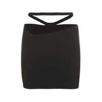 Fuste Andreādamo Knitted Mini Skirt Femei