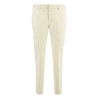 Pantaloni casual Pt Torino New York Straight-Leg Trousers Femei