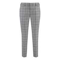 Pantaloni casual Pt Torino New York Virgin Wool Tailored Trousers Femei