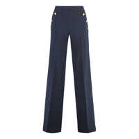 Pantaloni casual Pt Torino Taylor Wide-Leg Trousers Femei