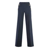 Pantaloni casual Pt Torino Taylor Wide-Leg Trousers Femei