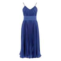 Rochii Max Mara Clarino Pleated Midi Dress Femei